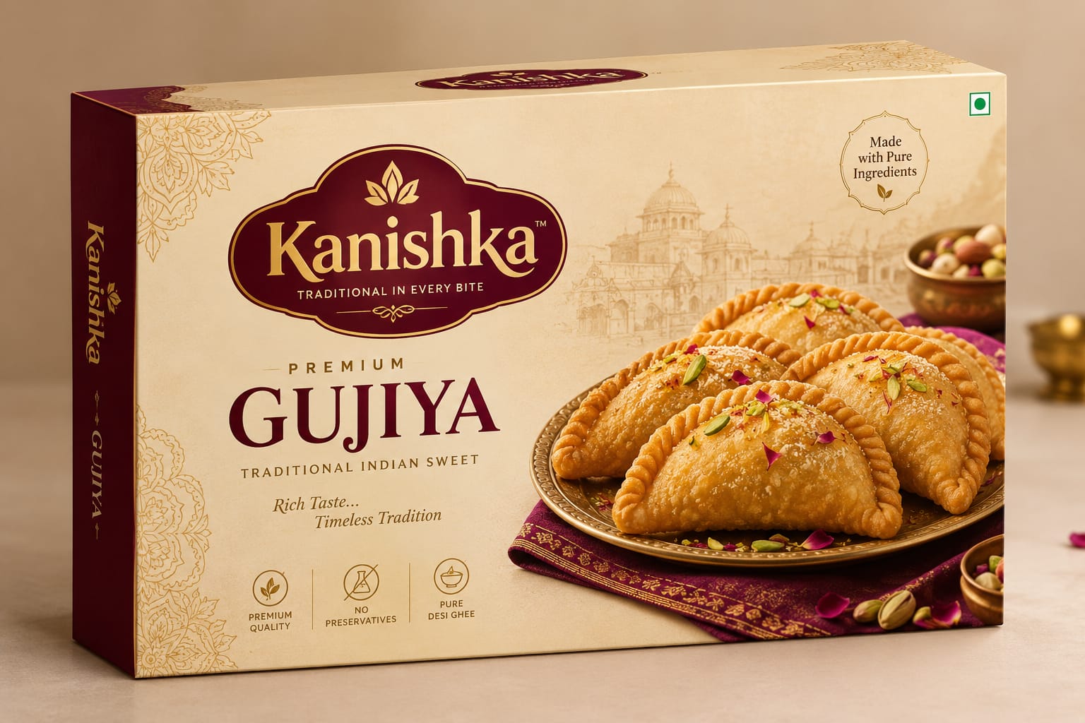 Kanishka Suji Gujiya